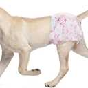 Dono Disposable Dog Diapers Female, Super Absorbent Doggie Diaper, Rapid-Dry Gel Technology Puppy Diapers, Leak-Proof Fit for Doggy Cat in Heat, Excitable Urination, Incontinence, Waist 14''-21'' (Large (33 count))