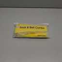 Baseball Socks and Belt Combo Set for Youth Boys Girls Adult, Softball Tball Belt Socks with Elastic Belts (Large, Yellow)