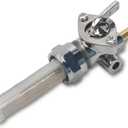 Replace 62167-81 YINNCKE 22mm Petcock Fuel Valve Shut Off Tank Switch Fits For Harley Davidson Sportster Dyna Electra Glide Heritage Softail Springer Low Rider Tour Glide 62168-81 62163-75 62129-75T
