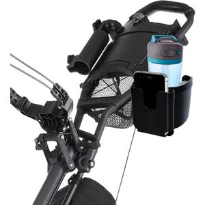 Cup Holder for Golf Push Cart, Golf Cart Accessories Compatible with Clicgear, SunMountain, Caddytek, Bagboy