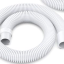 ANTOBLE 48" Universal Pool Vacuum Hose Replacement for Kreepy Krauly, Baracuda G3/G4, Hayward Navigator, Pool Vac Ultra, AquaBug, Creepy Crawler & More White,