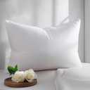 Hypoallergenic Bamboo Viscose Shell, Soft King Size Bed Pillow with Down Alternative Filling, Oeko-Tex Certified, Luxury Hotel Quality for Back, Stomach and Side Sleepers