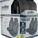Custom Accessories Midnight Plush Black Custom Fit Car Seat Covers
