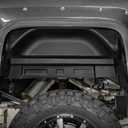 Rough Country Rear Wheel Well Liners for 07-13 GMC 1500/2500HD/3500HD - 4208 Black