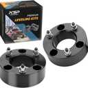 KSP 3in Level Lift Kits for F150 2004-2026,3" Front Leveling Lift Kits Compatible with Expedition 03-18,Mark LT 2005-2008, Aluminum Forged Strut Spacer Raise the Truck 3inch Package of 2 (Black)