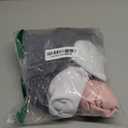 Iseasoo 4 Pairs Compression Socks for Women Circulation-Best Support for Nurses,Running,Athletic,Travel (Small-Medium, 01-black/Grey/White/Pink)