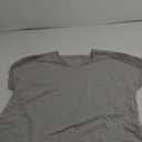 Women's Plus Size Contrast Lace V Neck Dolman Short Sleeve T-Shirt, 2XL