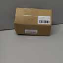 5" Backset Latch Keyed Entry Door Knob with Lock and Key, Standard Square Interface Entrance Ball Doors Knobset Lockset, Satin Nickel