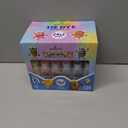 24 Colors Tie Dye Kit, Tie Dye Set for Kids, Pre-Filled Bottles, Non Toxic Permanent Fabric Dye Art Set, Easy DIY Fabric Art - Create Fun (24 Colors)