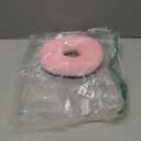 Piercing Pillow for Side Sleepers, Soft and Comfortable Donut Pillow, CNH Pillow Ear Pillows with Holes for Ear Pain, Piercing, Pain Relief Sleeping, Pressure Sore, Ear Pressure Relief (Light Pink)