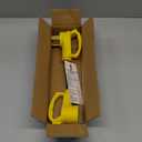 50 Amp to 30 Amp RV Adapter 3 Prong 12 Inch, NEMA 14-50P Male to NEMA TT-30R Female, Heavy Duty RV Electrical Adapter Cord for Camper, STW 10AWG 30A 125V 3750W, Yellow, ETL Listed