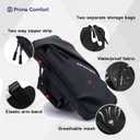 Phone Holder Arm Bands, Small Crossbody Shoulder Holsters Bag with Arm Band, Fits iPhone and All Cell Phones, Use for Running, Walking, Hiking & Biking (Plus Size, Black)