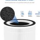 2 Packs Kilo H13 True HEPA Replacement Filter Compatible with Afloia Kilo, KILOPLUS, Kilo PRO, MIRO, MIRO PRO and MORENTO MR-Kilo, Kalo Air Cleaner Purifier, 360 3-Stage Filtration System