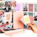 Lamare Vision Board Kit Premium Dream Board Supplies Complete Vision Board Supplies for Women, Mood Board Supplies & Collage Book for Manifestation