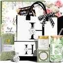 Birthday Gifts for Women, Personalized Graduation Gifts Teacher Appreciation Gifts, Monogrammed Initial Gift for Teacher Her Wife Friend Daughter Sister Girlfriend, Get Well Thank you Gifts (H)