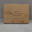 AMUSIGHT 2-Pack Double-Sided Cork Board with Linen, 16" x 12" Hanging Wood Framed Bulletin Board, Picture Display Vision Board Kit Corkboards for Wall School Office Decor, 20 Pushpins (Vintage White)