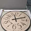 La Crosse Clock 404-3053 21-inch Alice Analog Quartz Wall Clock