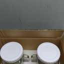 Brajttt 2 Pack Wide Mouth Mason Jars,74oz Large Mason Jar with Handle,Sun Tea Glass Jar for Outside,Glass Food Storage Jars For Juice,Sugar, Flour, Pickle, Coffee, Candy