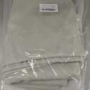 H.VERSAILTEX 100% Blackout Curtains for Bedroom with Black Liner Full Room Darkening Curtains Thermal Insulated Back Tab/Rod Pocket Drapes for Living Room, 2 Panels, 42 x 84 Inch, Greyish White