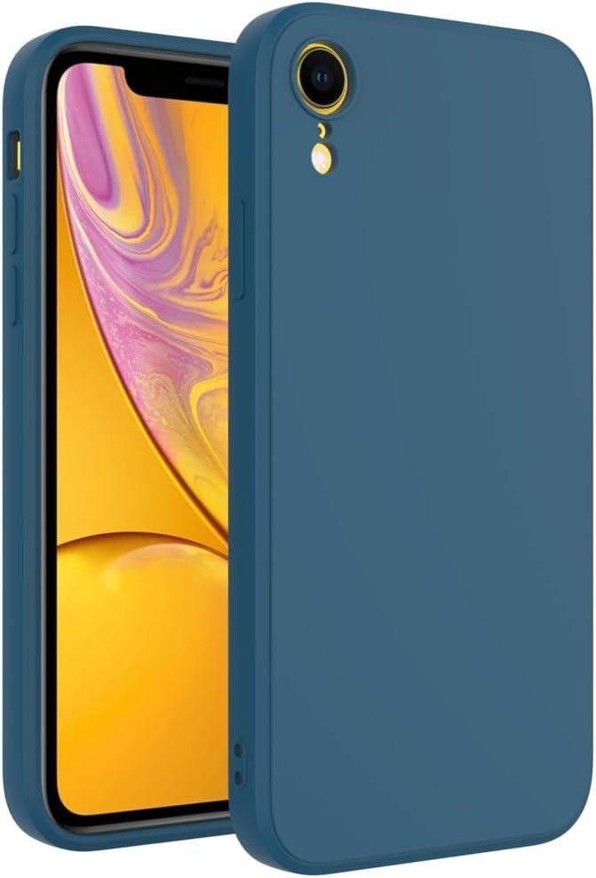 For iPhone XR Case Dark Blue, Scratch Resistant with Soft Touch, Slim Thin Phone Cover for iPhone XR 6.1 inch