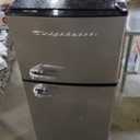 Frigidaire, 2 Door Apartment Size Refrigerator/Freezer Combo, 7.5 cu ft, Platinum Series, Stainless, 23" D x 21.5" W x 55.5" H