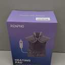 RENPHO Electric Heating Pad for Back, Valentines Day Gifts for Her Him, Birthday Gifts for Women Men Mom, FSA Eligible HSA Approved, Large Heat Pad for Neck Shoulders, 24"x33", ETL Certified, Gray