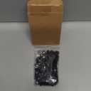 uxcell 50set M5 x 5mm Chicago Screw Metal Phillips Head Binding Screws Post Nail Rivet Stud Screw Rivets for DIY Leather Belt Bag Craft Bookbinding, Black