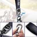 Genuine Black Leather Car Keychain For Infiniti G35 G37 M45 FX45 Q50 QX50 Q60 QX60 Q70 QX80 Car Keyring Keychains Strap