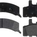 ACDelco Silver Front Brake Pad Set 14D369MX | GM 19286027 Semi-Metallic Front Brake Pads For Select Cadillac, Chevy, Chevrolet, GMC, Dodge, And More