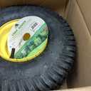 MARASTAR 21425 15x6.00-6 Tire and Wheel Assembly, Replacement Riding Lawn Mower Front Tires Compatible with 100 and 300 Series John Deere Riding Mowers, 2 pack