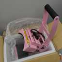 Hat Press, Hat Press Heat Machine for Caps, Hat Heat Press with 2 Platens and HTV Iron On for Vinyl, Sublimation, Heat Transfer (Pink)
