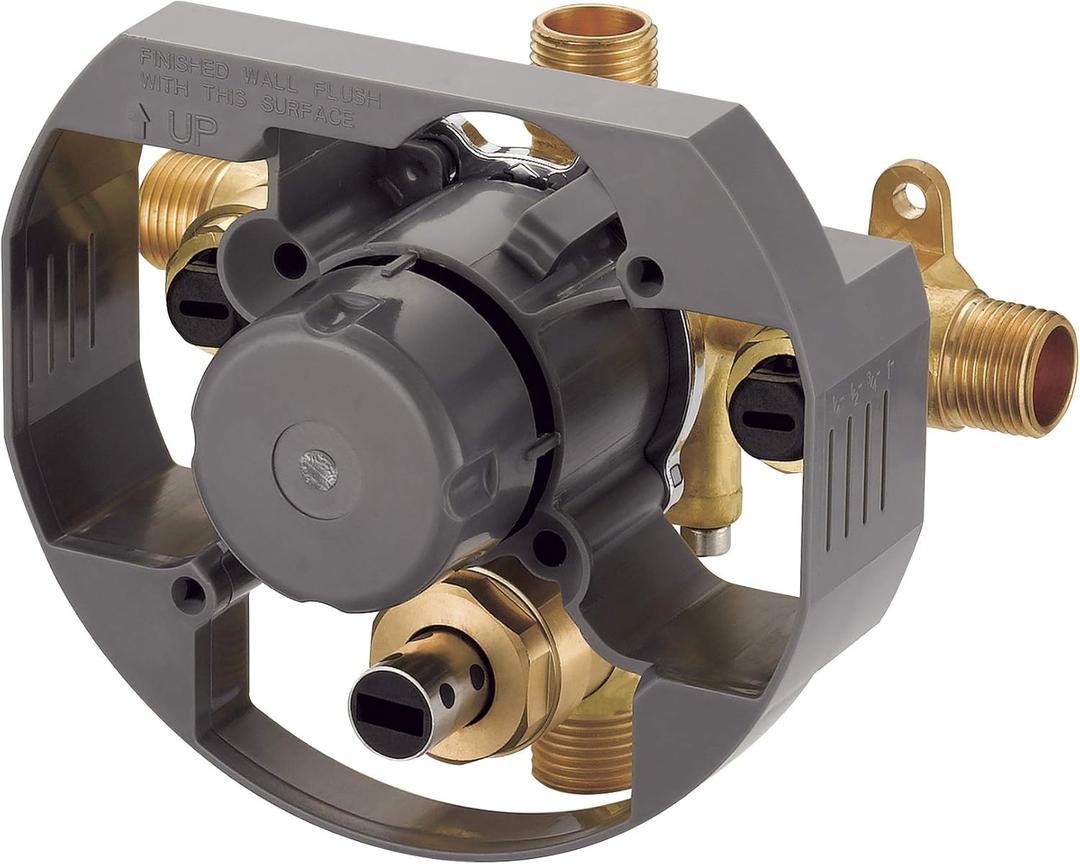 Gerber G00GS555S Treysta Tub and Shower Valve, Rough Brass