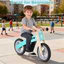 Udeas Wooden Balance Bike, Green