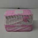 Littleforbig Adult Printed Diaper 10 Pieces - Nursery Pink (Medium 28"-38")