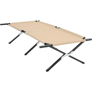 OLIXIS Camping Cot - Sleeping Folding Cots for Adults,Foldable Army Bed for Camping, Backyard, Traveling Guest Bed 73x35.8x17.7, 300 LBS Capacity. Portable Camping Cot for Multi-Scene use