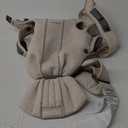 BabyBjrn Baby Carrier Mini, 3D Jersey, Light Beige | Newborn Carrier (7-25 lbs), Ergonomic, Easy-to-Use (Off White)