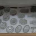 36Pcs Bud Vases Set Small Vintage Glass Bottles Clear Bud Vases in Bulk Multiple Shape Cute Glass Vases for Rustic Wedding Centerpieces Table Decorations and Home Decor(Clear)