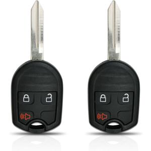 Key Fob Replacement Fits for 2004-2014 Ford F150 F250 F350/ 05-12 Escape/ 03-16 Expedition/ 01-15 Explorer/ 06-12 Fusion/ 01-11 Ranger Keyless Entry Remote Control CWTWB1U793, 2Pcs