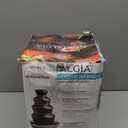 Nostalgia 4 Tier Electric Chocolate Fondue Fountain Machine for Parties - Melts Cheese, Queso, Candy, and Liqueur - Dip Strawberries, Apple Wedges, Vegetables, and More - 32-Ounce - Stainless Steel