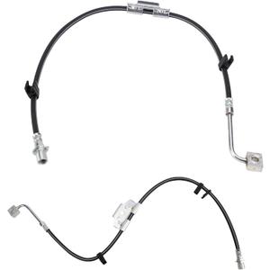 TRQ Front Brake Hose Set Compatible with 2003-2010 Dodge Ram 2500 3500 2011-2013 2011-2012