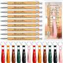 AmazingSpark 148 Pcs Christian Church Gifts for Women God Bless Mother Keychain Bible Verse Pens with Inspirational Prayer Cards Religious Gift for Women VBS Church Party Favors, 5.51 inches x 9.84 inches
