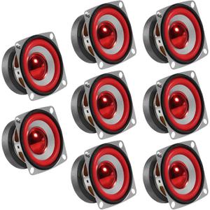 8pcs 4Ohm 5W Full Range Audio Speaker Stereo Woofer Loudspeaker for Arduino Replacement