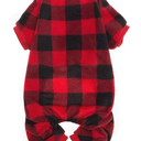 Dog Pajamas for Small Dogs Soft Pet Sweater Clothes Warm Puppy Onesie Outfits for Doggie Winter Christmas - Dog Jammies Pjs