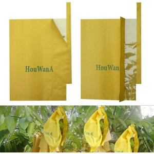 Fruit Protection Bags 100pcs Cover Bags 9X11.8inch, for Fruit Trees, Orchard, Trees, Frost, Plants There are Windows to See Inside