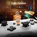 IWGAME Wired Controller for X-BOX/PC, Hall Effect Joysticks&Triggers Gamepad with Turbo, 3.5mm Headphone Jack/Dual Vibration, Compatible with X-BOX One/S/X, X-BOX Series S/X, PC, IOS, Android Platforms(Black, 7.2ft)
