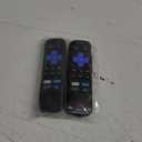 2Pcs Replacement Remote Control Compatible for Roku TV, Universal Remote Fit for Hisense/Onn/TCL/Sharp/Element/Philips/Hitachi/JVC/RCA/Insignia/Sanyo/LG RokuSeries Smart TVs (Not for RokuStick & Box)