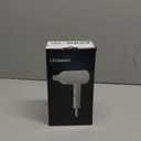 Hair Dryer, 1600W Small Foldable Hair Blow Dryer, Fast Drying Travel Hair Dryer, White