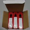 Alcedo Portable Sharps Container for Travel and Home Use (3-Pack), Small 0.1L Container for Diabetes Insulin Pen Needle Disposal, Mini Sharps Box, Medical Grade