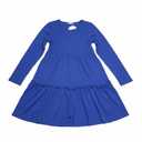 Anrabess Women’s Long Sleeve Casual Swing Dress – A-Line Fit and Flare Skater Dress, Stretchy Mini Dress for Fall Winter M