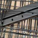Art Drying Rack for Painting 18 Removable Shelves(A3) Metal,Mobile Lockable Wheels Art Drying Rack for Classroom/Preschool,Watercolor Painting/Paper/Artwork/Studios/Schools(Black)